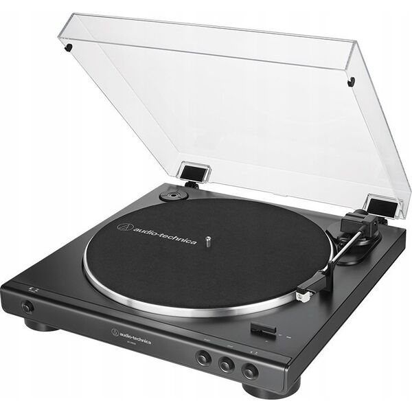 Gramofon Audio-Technica Audio Technica AT-LP60X Plattenspieler schwarz