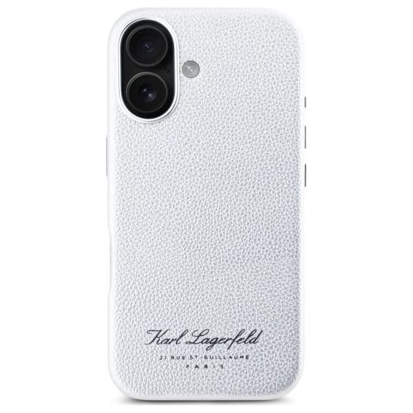 Karl Lagerfeld Karl Lagerfeld KLHCP16SPGWCMKHG iPhone    16 6,1" hardcase szary/grey hotel RSG