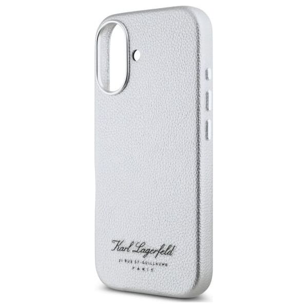 Karl Lagerfeld Karl Lagerfeld KLHCP16SPGWCMKHG iPhone    16 6,1" hardcase szary/grey hotel RSG