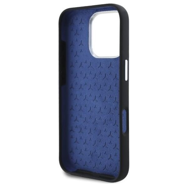 Mercedes Mercedes MEHMP16X23SUTTK iPhone 16 Pro    Max 6.9" czarny/black hardcase Silicone Tonal Logo MagSafe