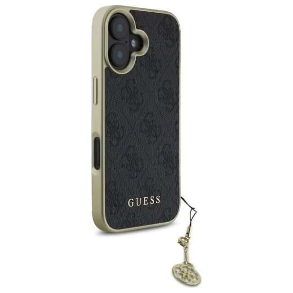 Guess Guess GUHCP16MGF4GGR iPhone 16 Plus 6.7"  czarny/black hardcase 4G Charms Collection