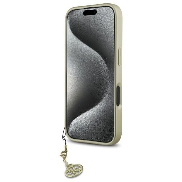 Guess Guess GUHCP16MGF4GGR iPhone 16 Plus 6.7"  czarny/black hardcase 4G Charms Collection