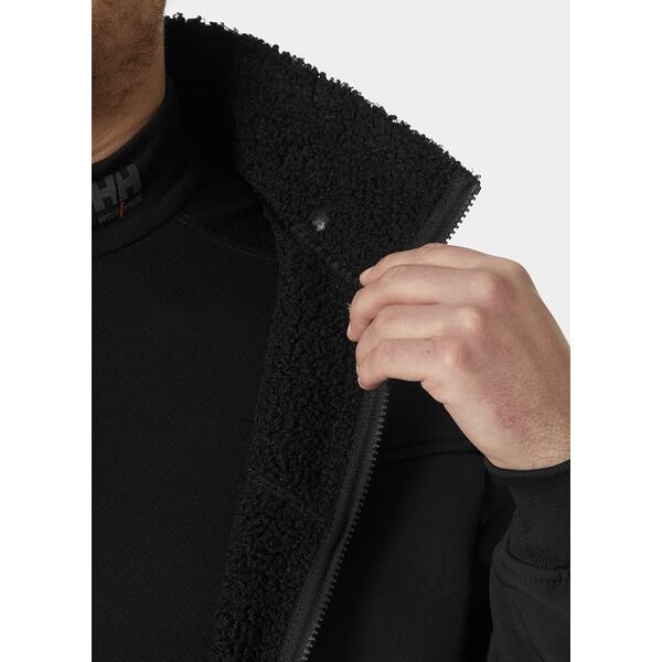 Kurtka męska Helly Hansen Winter jacket HELLY HANSEN Oxford Softsheel Winter Jacket, black M