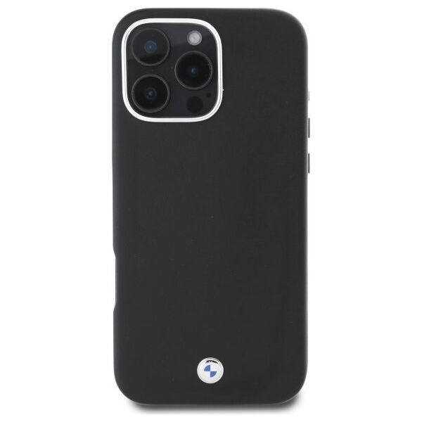 BMW BMW BMHMP16L23PUFWK iPhone 16 Pro 6.3" black/black hardcase Sign Full Wrapped Metal MagSafe