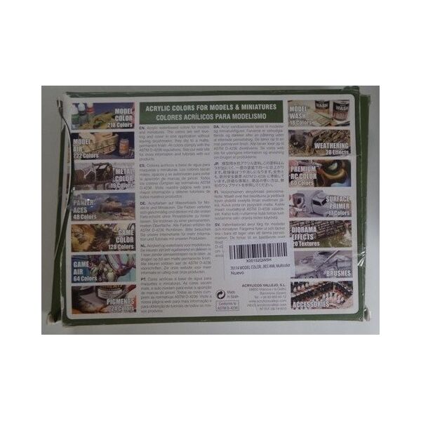 Vallejo Vallejo: 70.114 - Model Color Set - German Camouflage WWII (16 x 18 ml)