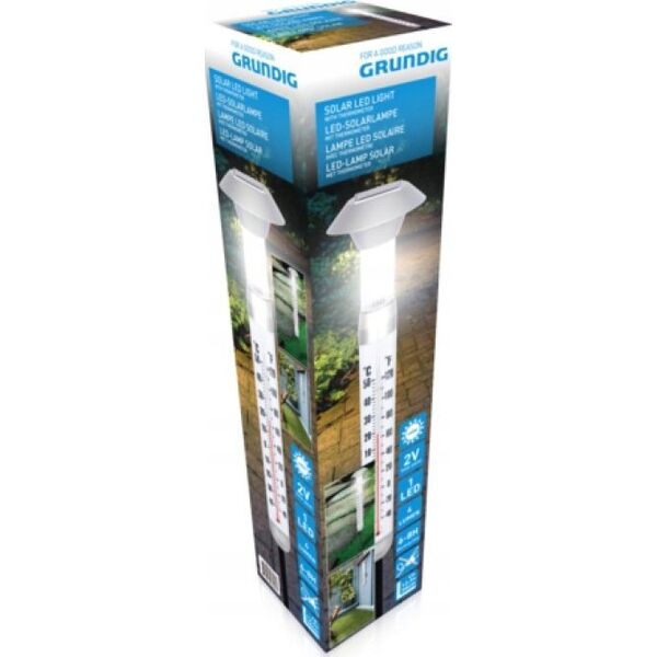 Dekoracja świąteczna Grundig TERMOMETR SOLARNY Z OSWIETLENIEM LED wys 97CM GRUNDIG