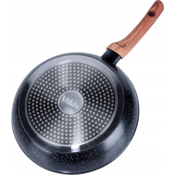 Patelnia Vilde Patelnia Indukcja na Gaz Granitowa Nieprzywierająca Solidna VILDE 26 cm