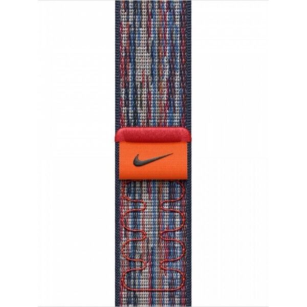 Apple Opaska sportowa Nike w kolorze niebieskim/czerwonym do koperty 42 mm