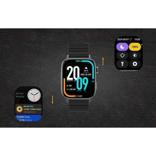 Smartwatch Colmi Smartwatch Colmi C8 Max z magnetycznym paskiem (czarny)