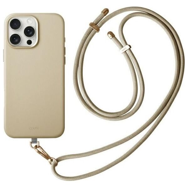 Uniq UNIQ etui Coehl Muse iPhone 16 Pro 6.3"   Magnetic Charging kremowy/cream