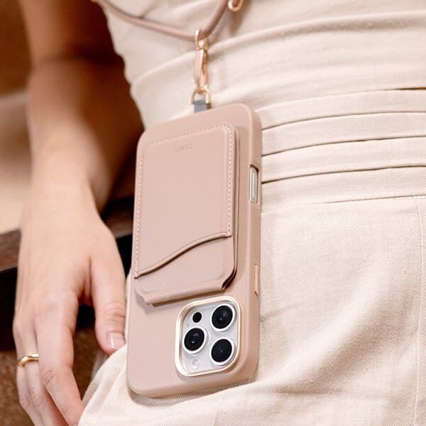 Uniq UNIQ etui Coehl Muse iPhone 16 Pro 6.3"   Magnetic Charging dusty nude