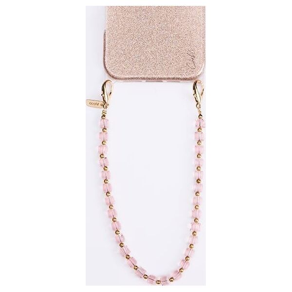 Uniq UNIQ Coehl Candy Gem Handstrap            uniwersalny sznurek do telefonu na rękę różowy/pink candy