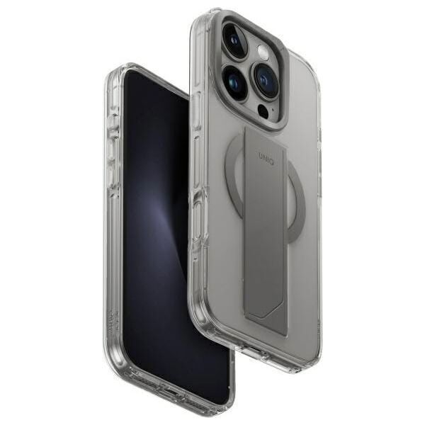 Uniq UNIQ etui Heldro Max iPhone 16 Pro 6.3"   Magclick Charging przezroczysty/clear lucent