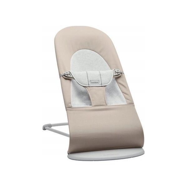 BabyBjorn BABYBJORN bouncer BALANCE Soft Woven/Jersey, beige/grey, 005383