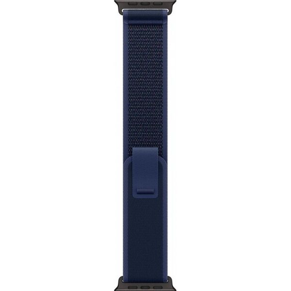 Apple Opaska Trail w kolorze niebieskim do koperty 49 mm - rozmiar M/L - elementy z tytanu w kolorze czarnym