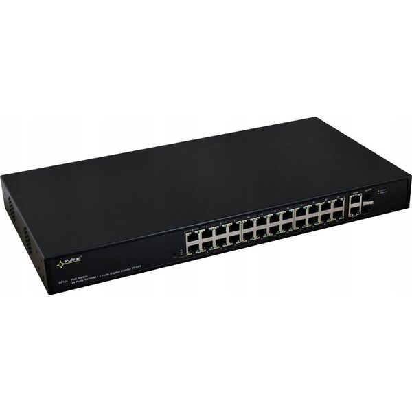 Switch Pulsar SWITCH POE PULSAR SF124 24+2 UPLINK/SFP POE+ GIGABIT