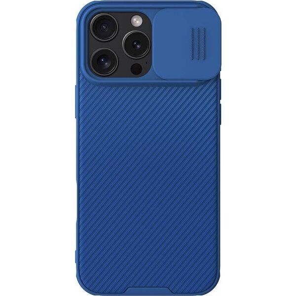 Nillkin Etui IPHONE 16 PRO MAX Nillkin CamShield Pro niebieskie