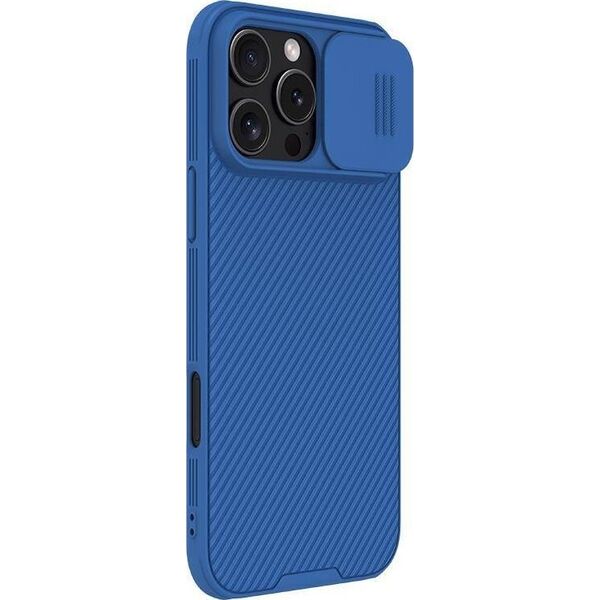 Nillkin Etui IPHONE 16 PRO MAX Nillkin CamShield Pro niebieskie