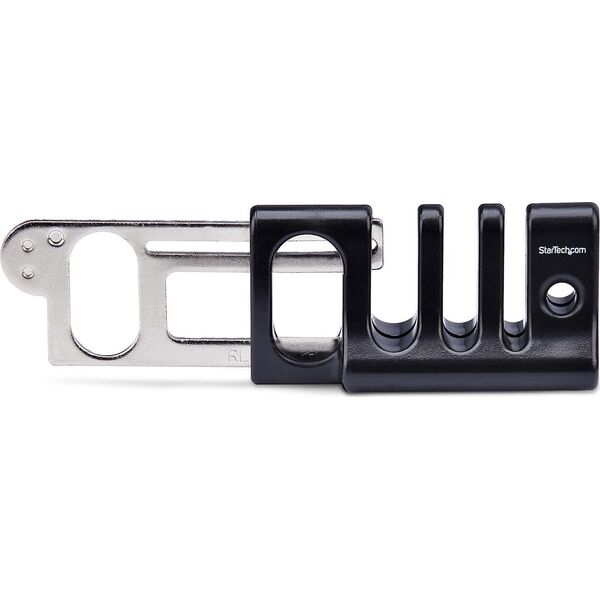 Organizer StarTech StarTech CABLE-ORGANIZER-LOCK organizator na kable Biurko Uchwyt na kabel Czarny