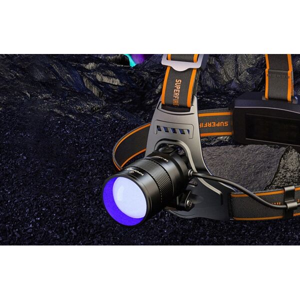 Superfire Latarka czołowa UV Superfire HZ01