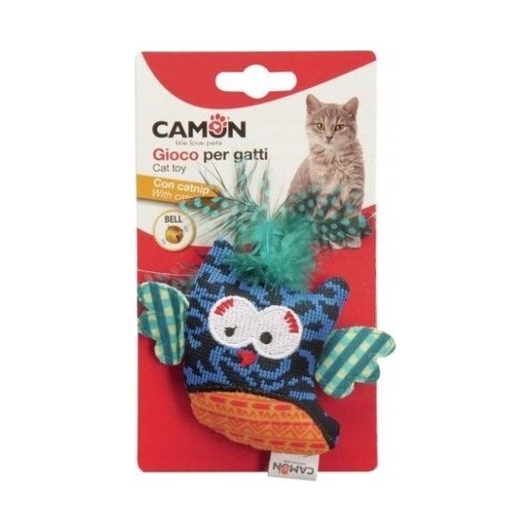 Camon Camon Cat Toy Ptaszek z dzwonkiem i kocimietką 10cm