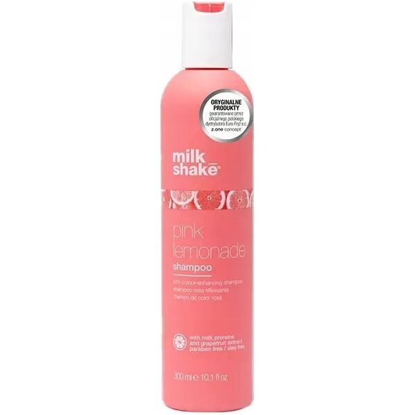 Milk Shake Milk Shake, Pink Lemonade, Milk Proteins, Hair Colour Shampoo, For Blonde Hair,  Pink, 250 ml For Women