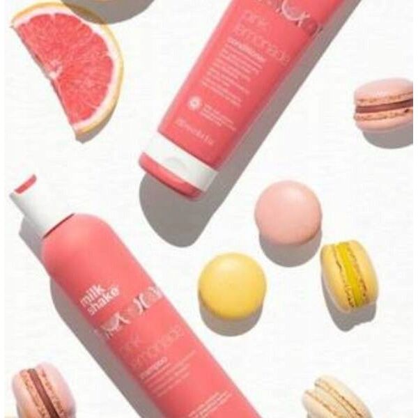Milk Shake Milk Shake, Pink Lemonade, Milk Proteins, Hair Colour Conditioner,  Pink, Colouring, 250 ml For Women