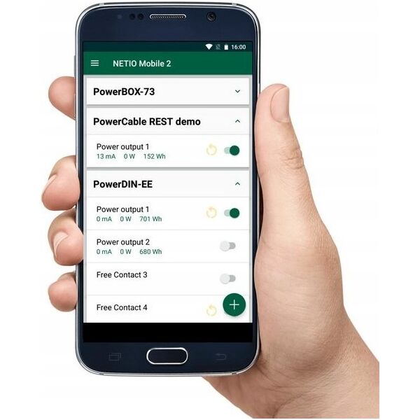 Netio KT NETIO zarządzalna listwa PowerBOX 4KE PDU 4 OUT