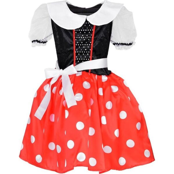 Jokomisiada Uroczy Kostium Strój Myszki Minnie dla Dziewczynki przebranie L/XL ZA5280