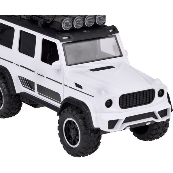 Jokomisiada Autko terenowe OFF-ROAD gumowe opony dźwięki światło ZA5219