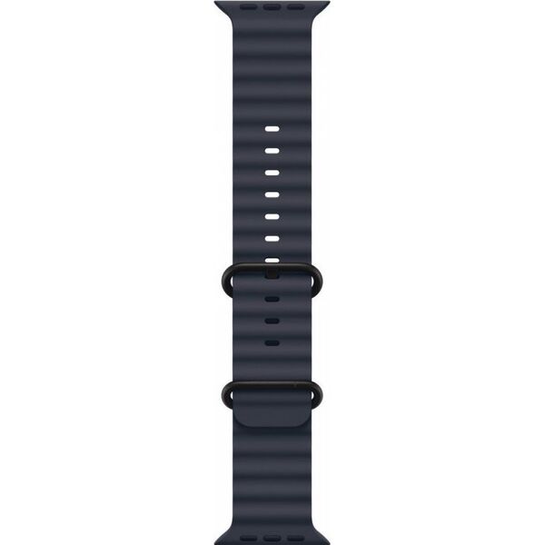 Apple Apple 49mm Navy Ocean Band - Black Titanium Finish