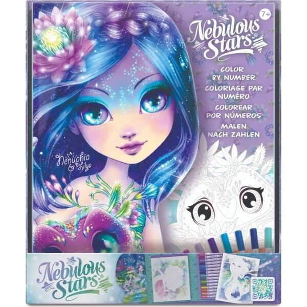 Nebulous Stars NEBULOUS STARS coloring book Color by Number, 11381
