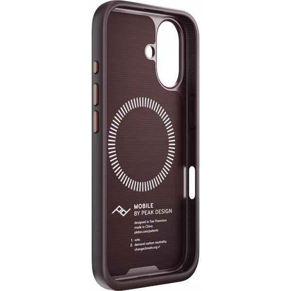 Peak Design Peak Design case Apple iPhone 16 Mobile Everyday Fabric Case, eclipse