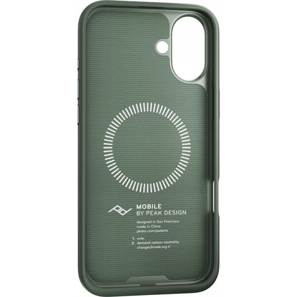 Peak Design Peak Design case Apple iPhone 16 Plus Mobile Everyday Fabric Case, sage