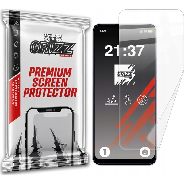GrizzGlass Folia ceramiczna GrizzGlass CeramicFilm do Xiaomi Redmi 14R