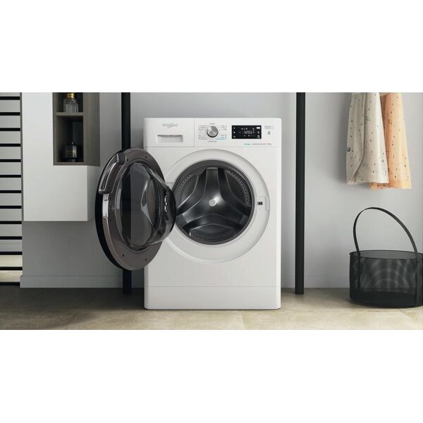 Pralka Whirlpool Whirlpool Washing machine | FFB 10469 BV EE | Energy efficiency class A | Front loading | Washing capacity 10 kg | 1351 RPM | Depth 60.5 cm | Width 59.5 cm | Display | LED | White