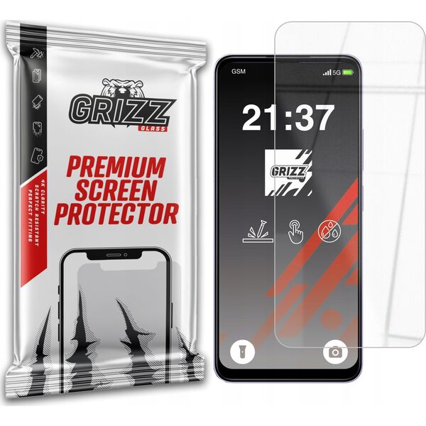 GrizzGlass Szkło hybrydowe GrizzGlass HybridGlass do Xiaomi Redmi 14R