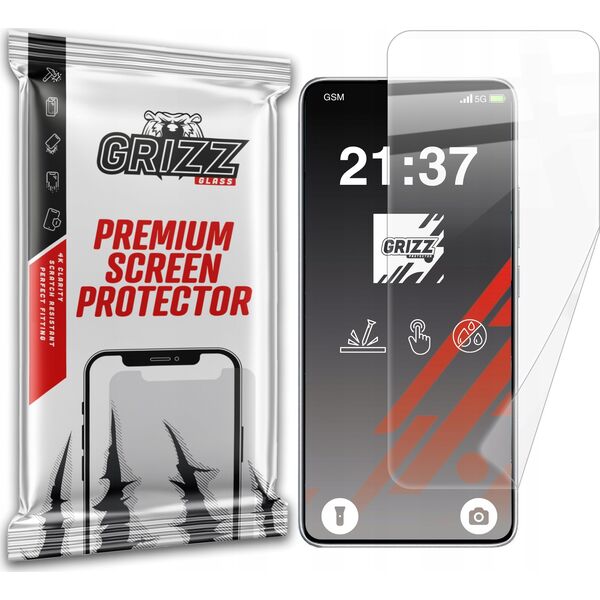 GrizzGlass Folia ceramiczna GrizzGlass CeramicFilm do Xiaomi Redmi Note 14