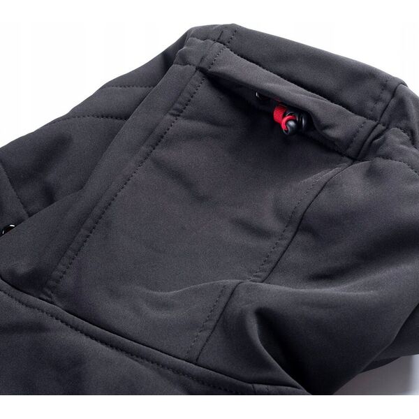 Kurtka męska Hi-Tec Męska kurtka przejściowa softshell z kapturem membrana 8000mm Neti II rozmiar XL