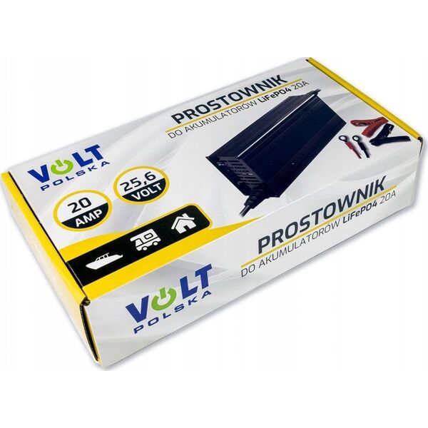 Volt Prostownik do akumulatorów 24V LiFePO4 20A