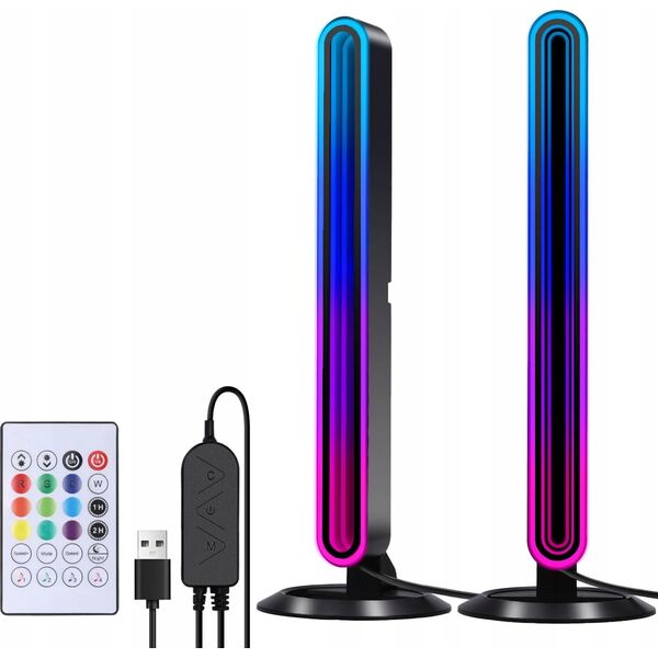 Blitzwolf Lampa RGB z podstawką BlitzWolf BW-AL1 LED