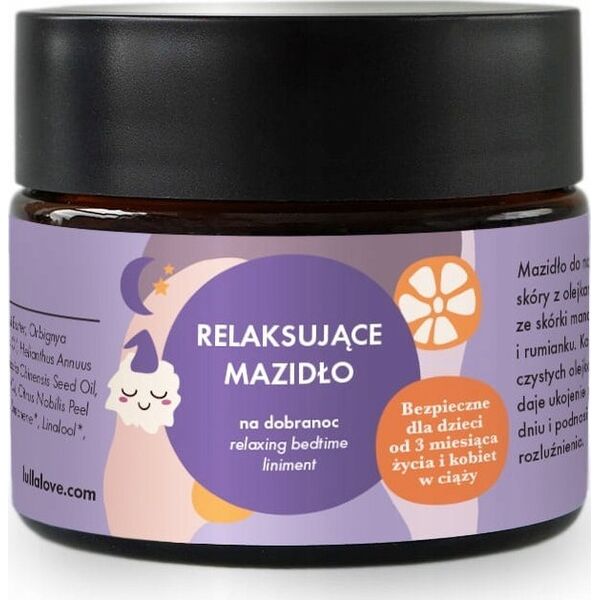 LullaLove Lullalove, Relaksujące mazidło na dobranoc, 50 ml