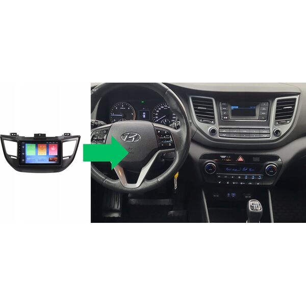 Radio samochodowe Hyundai RADIO NAWIGACJA GPS HYUNDAI TUCSON 2015-2018 ANDROID