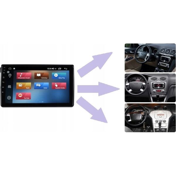 Radio samochodowe Chappi RADIO NAWIGACJA GPS FORD GALAXY 2006-2015 ANDROID