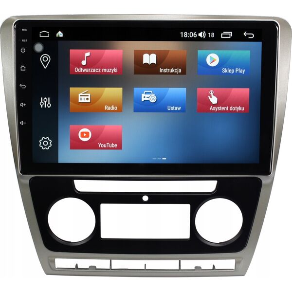 Radio samochodowe Pampers RADIO NAWIGACJA GPS SKODA OCTAVIA II 2004-2013 ANDROID