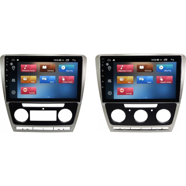 Radio samochodowe Pampers RADIO NAWIGACJA GPS SKODA OCTAVIA II 2004-2013 ANDROID