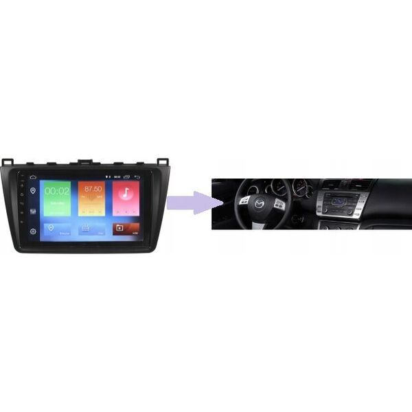 Radio samochodowe Maestro RADIO NAWIGACJA GPS MAZDA 6 2008-2012 ANDROID
