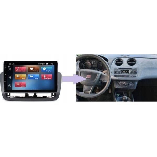 Radio samochodowe Select RADIO NAWIGACJA GPS SEAT IBIZA 2012-2015 ANDROID