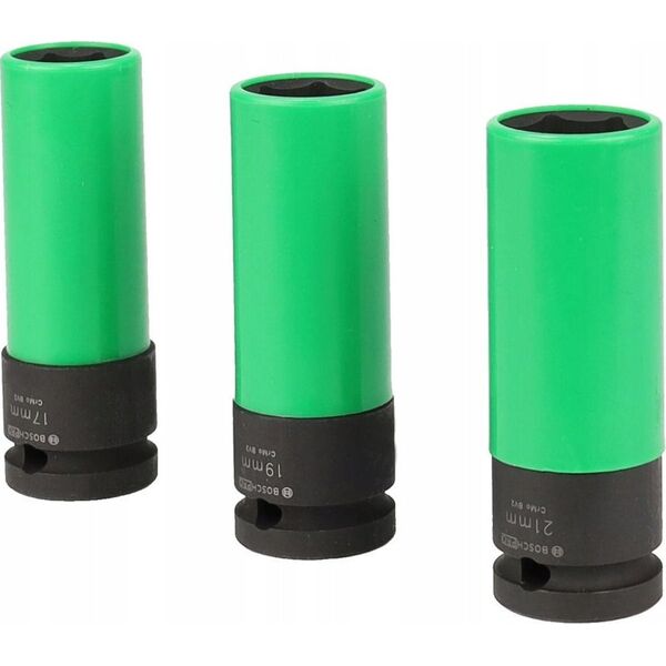 Bosch ZESTAW KLUCZY NASADOWYCH 1/2'' XL PRO S 3SZT. (1 KPL)