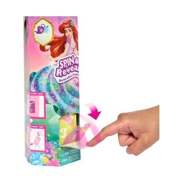 Mattel Disney Princess Księżniczka Arielka Zakręć i odkry